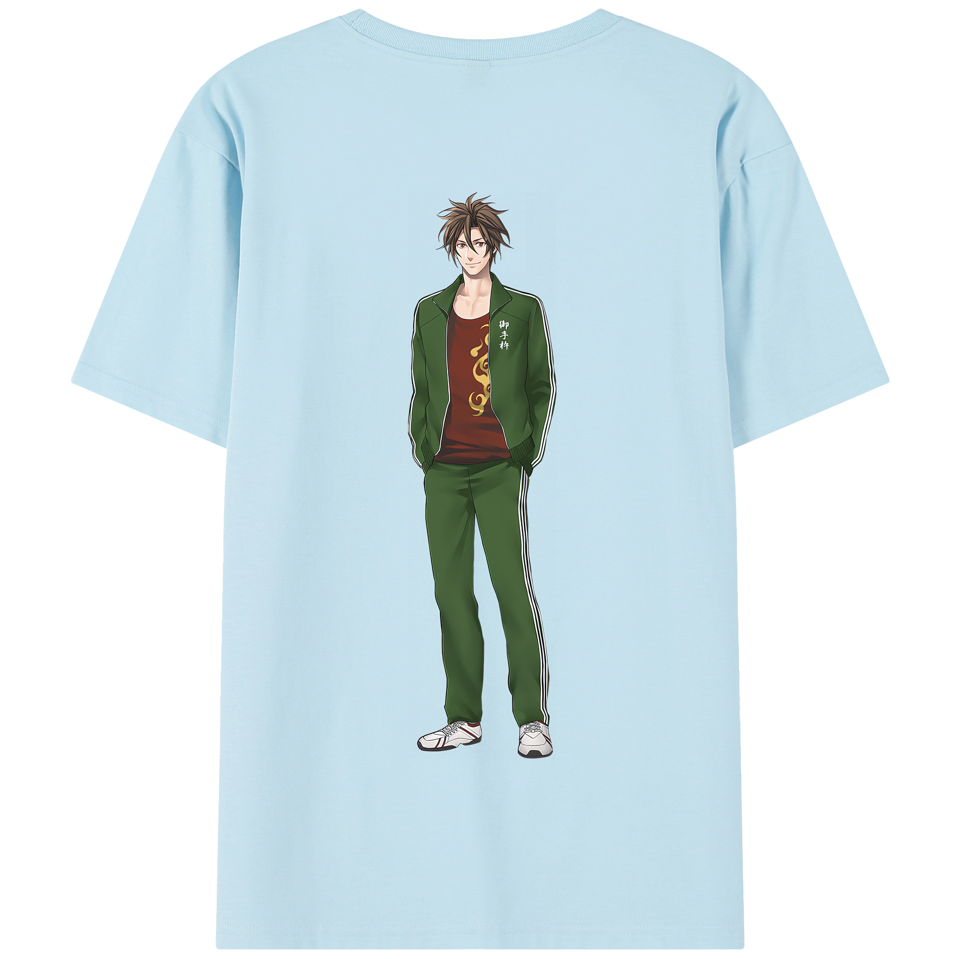 （画像用） 刀剣乱舞 Touken Ranbu 綿100％半袖Tシャツ（背面プリント）